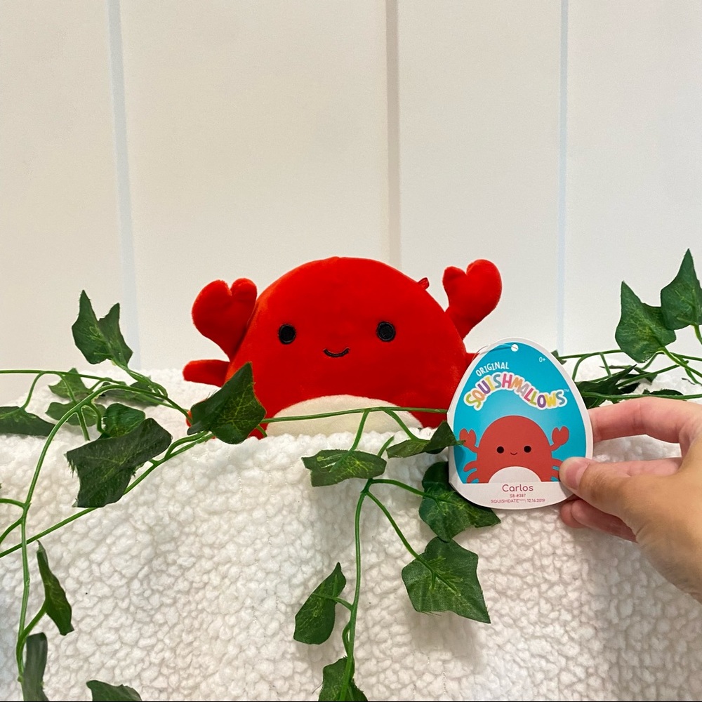 squishmallow 5” carlos the crab